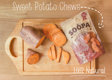 Załaduj obraz do przeglądarki galerii, SOOPA Chews Sweet Potato – Batat (100g)
