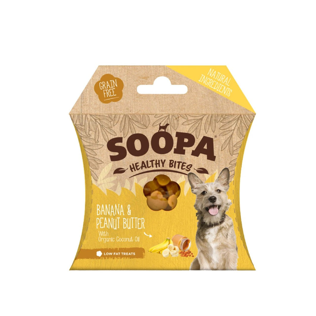 SOOPA Healthy Bites Banana & Peanut Butter – Banan i Masło Orzechowe (50g)